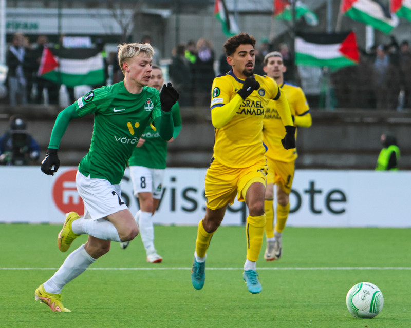 Myndaveisla: Breiðablik mætti Maccabi Tel Aviv í skugga mótmæla