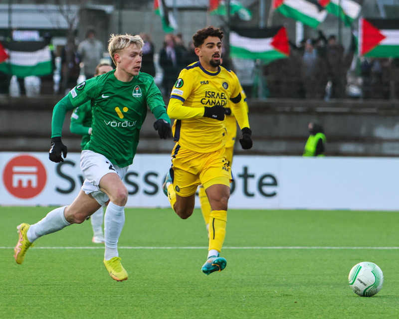 Myndaveisla: Breiðablik mætti Maccabi Tel Aviv í skugga mótmæla