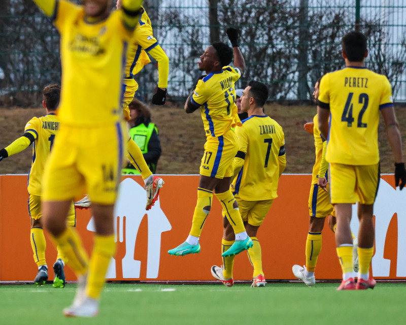 Myndaveisla: Breiðablik mætti Maccabi Tel Aviv í skugga mótmæla