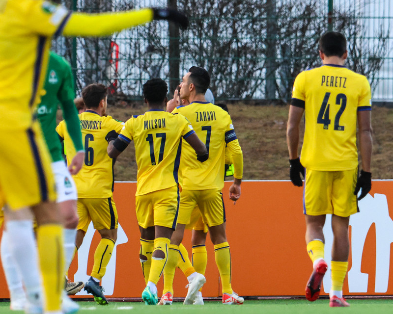 Myndaveisla: Breiðablik mætti Maccabi Tel Aviv í skugga mótmæla