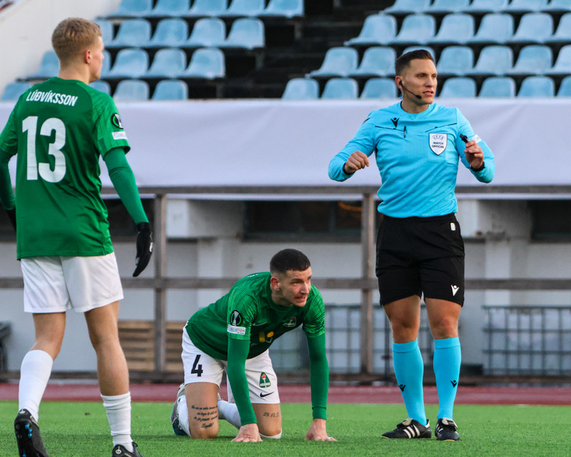 Myndaveisla: Breiðablik mætti Maccabi Tel Aviv í skugga mótmæla