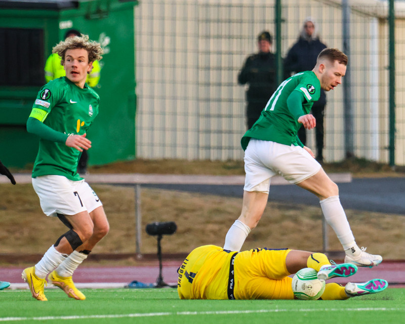 Myndaveisla: Breiðablik mætti Maccabi Tel Aviv í skugga mótmæla