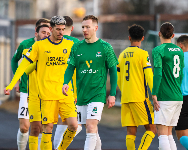 Myndaveisla: Breiðablik mætti Maccabi Tel Aviv í skugga mótmæla