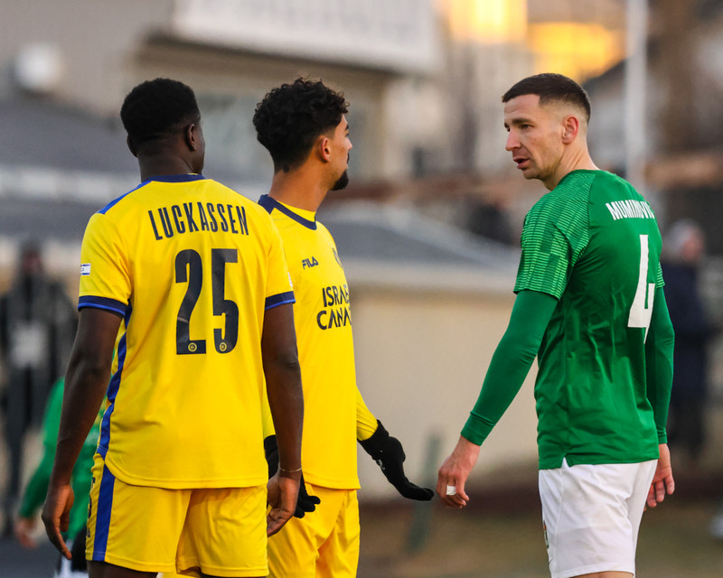 Myndaveisla: Breiðablik mætti Maccabi Tel Aviv í skugga mótmæla