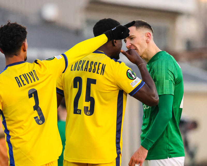 Myndaveisla: Breiðablik mætti Maccabi Tel Aviv í skugga mótmæla