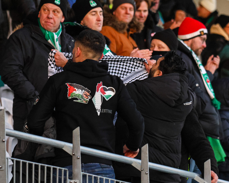 Myndaveisla: Breiðablik mætti Maccabi Tel Aviv í skugga mótmæla