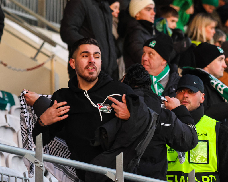 Myndaveisla: Breiðablik mætti Maccabi Tel Aviv í skugga mótmæla