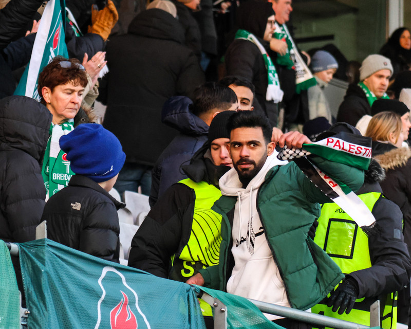 Myndaveisla: Breiðablik mætti Maccabi Tel Aviv í skugga mótmæla
