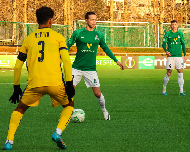 Myndaveisla: Breiðablik mætti Maccabi Tel Aviv í skugga mótmæla