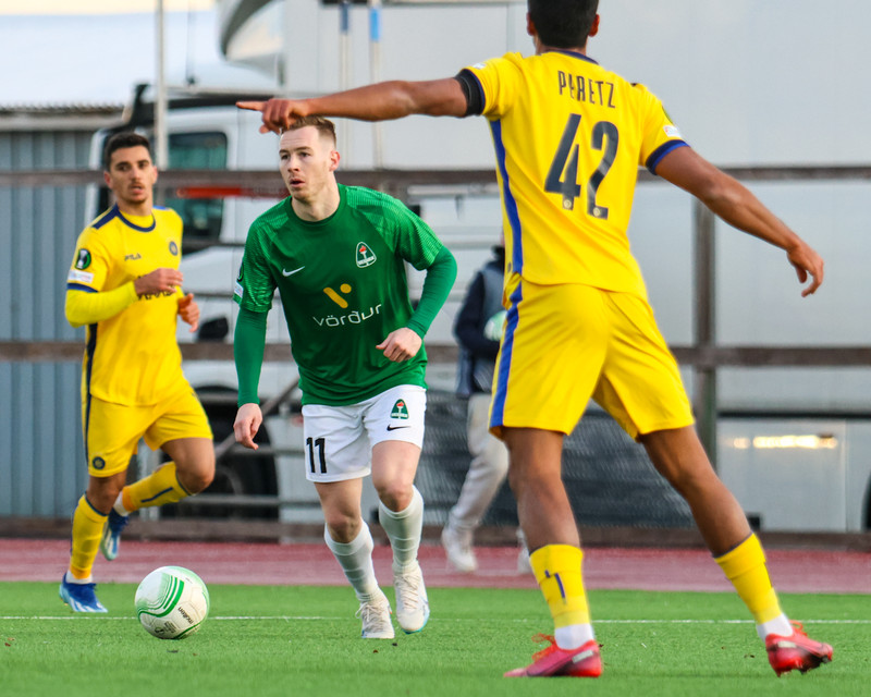 Myndaveisla: Breiðablik mætti Maccabi Tel Aviv í skugga mótmæla
