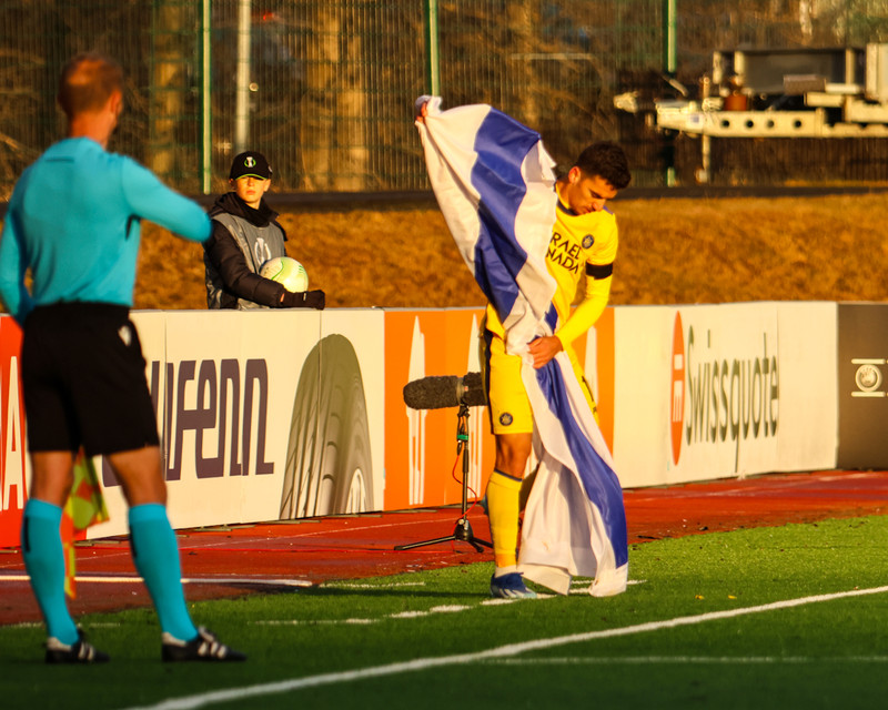 Myndaveisla: Breiðablik mætti Maccabi Tel Aviv í skugga mótmæla