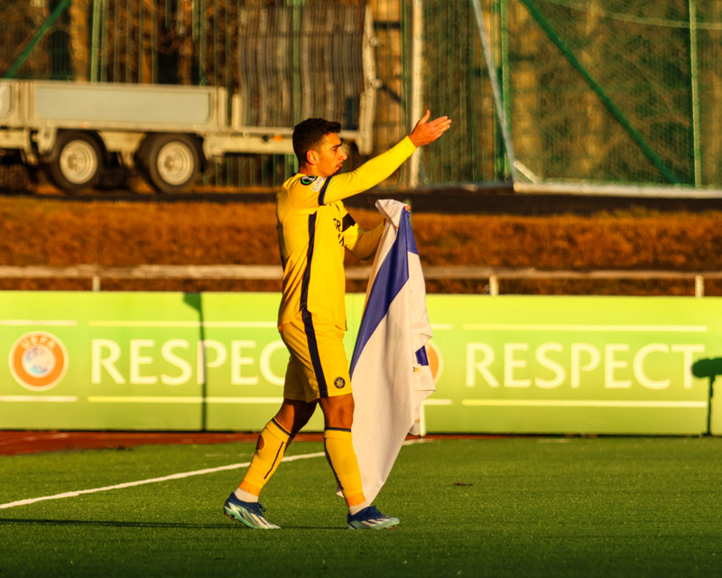 Myndaveisla: Breiðablik mætti Maccabi Tel Aviv í skugga mótmæla