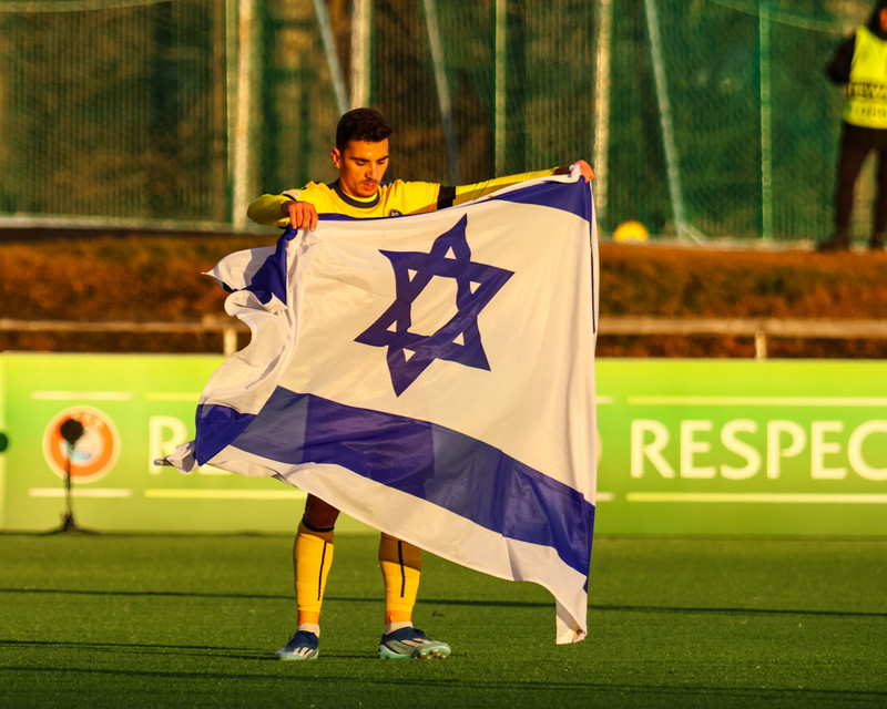 Myndaveisla: Breiðablik mætti Maccabi Tel Aviv í skugga mótmæla