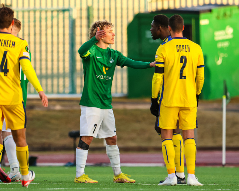 Myndaveisla: Breiðablik mætti Maccabi Tel Aviv í skugga mótmæla
