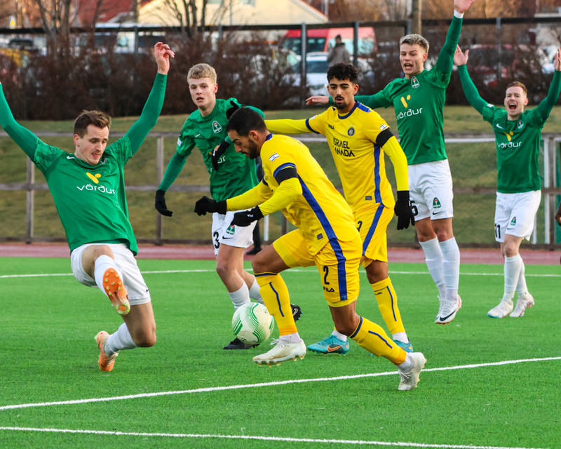 Myndaveisla: Breiðablik mætti Maccabi Tel Aviv í skugga mótmæla