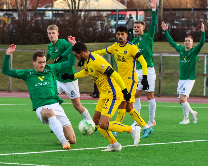 Myndaveisla: Breiðablik mætti Maccabi Tel Aviv í skugga mótmæla