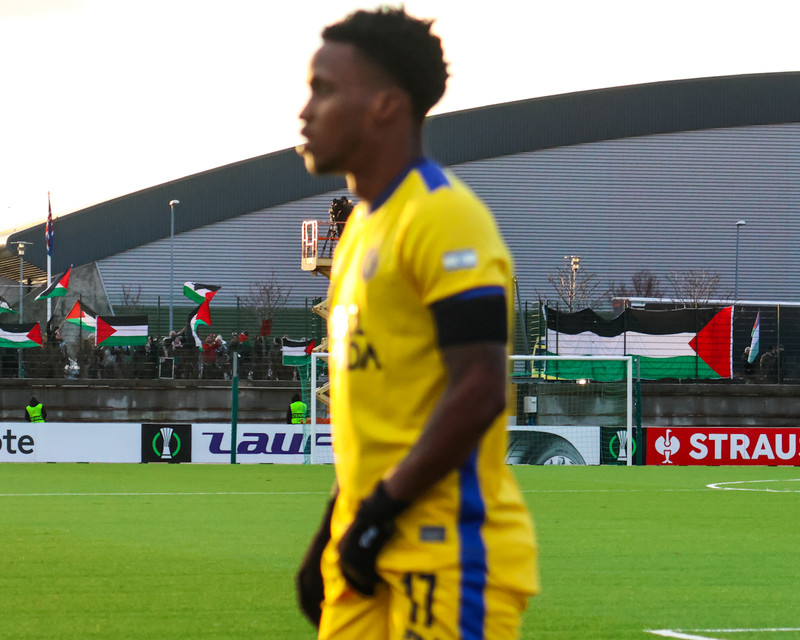 Myndaveisla: Breiðablik mætti Maccabi Tel Aviv í skugga mótmæla