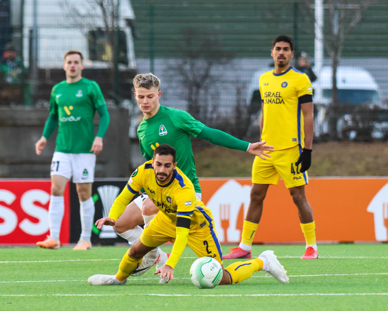 Myndaveisla: Breiðablik mætti Maccabi Tel Aviv í skugga mótmæla