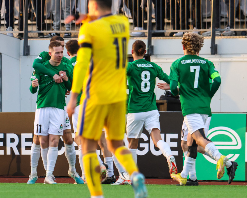 Myndaveisla: Breiðablik mætti Maccabi Tel Aviv í skugga mótmæla