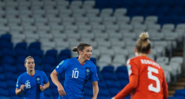Sjáðu markið sem tryggði Íslandi sigur á Danmörku