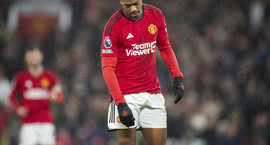 Ekkert gengur hjá Martial - Refsað fyrir reiðiskast