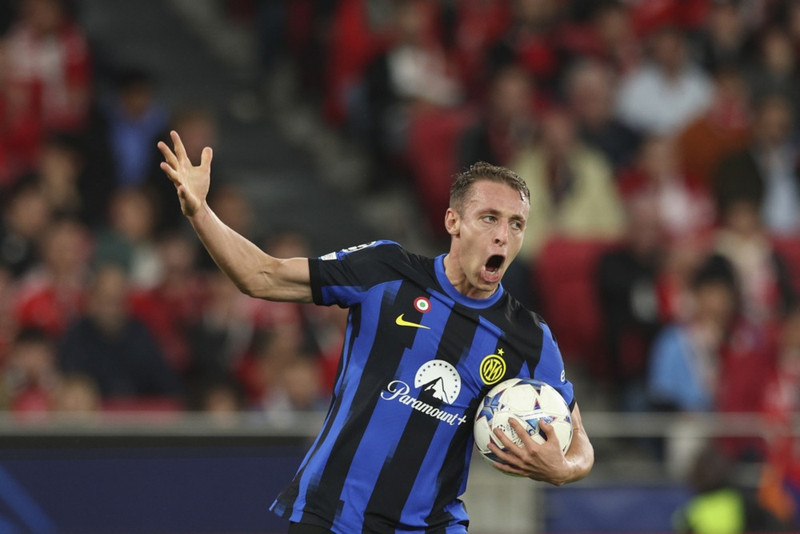 Davide Frattesi skoraði tvö fyrir Inter