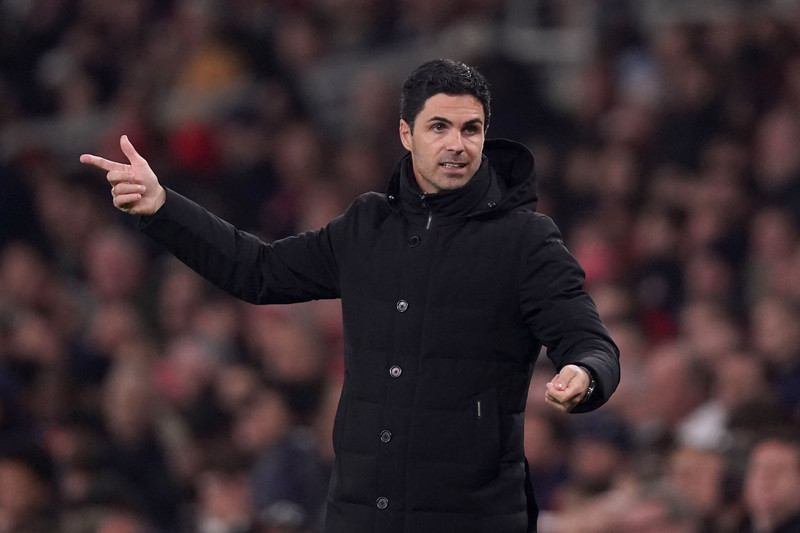 Mikel Arteta.