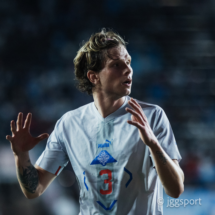 Var í landsliðshópnum í janúar en fékk ekki kallið núna.