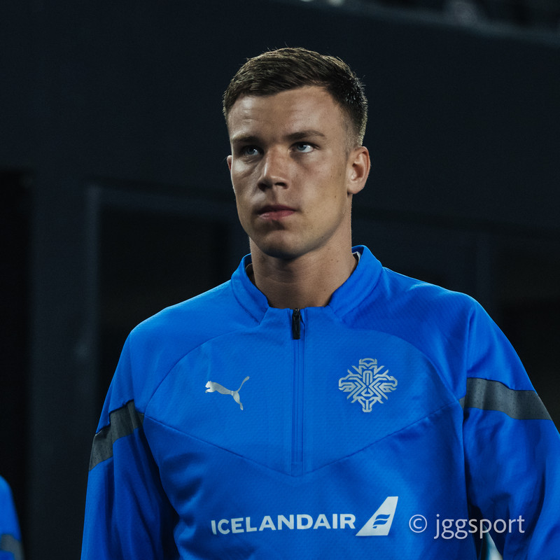 Andri Fannar var með A-landsliðinu í janúar.