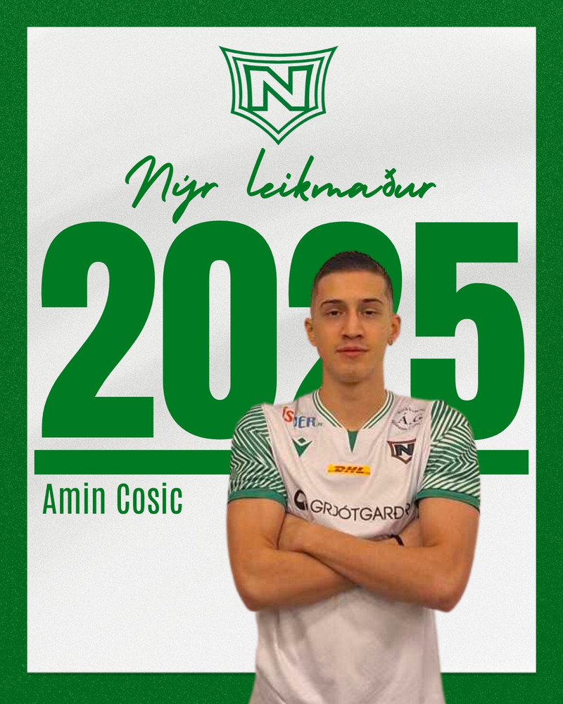 Njarðvík fær Amin Cosic frá HK (Staðfest)