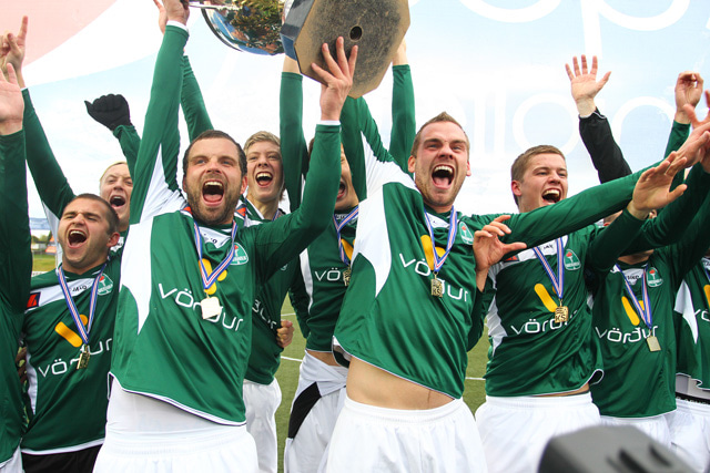Breiðablik hampaði titlinum stóra árið 2010, í fyrsta sinn.