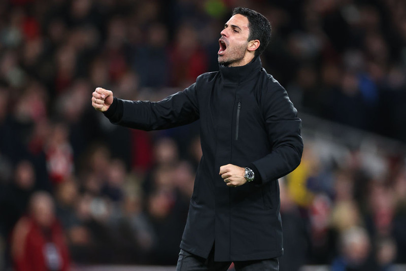 Mikel Arteta.