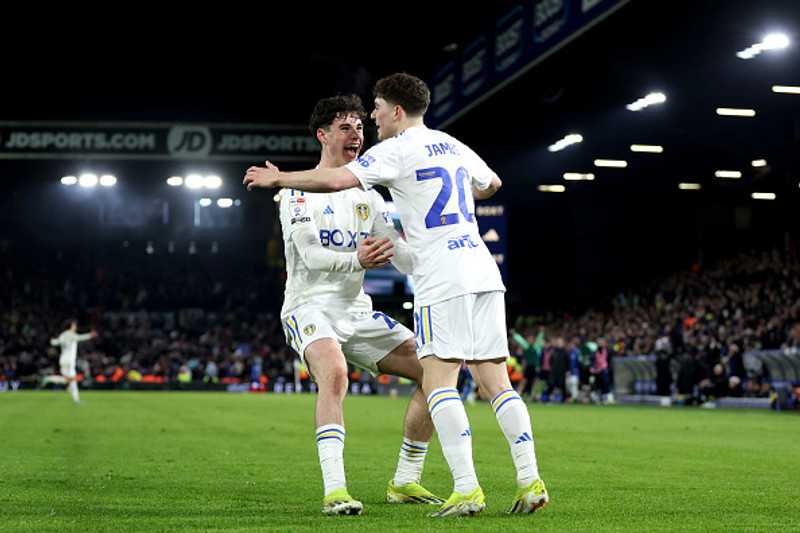 Championship: Leicester tapaði toppslagnum í Leeds