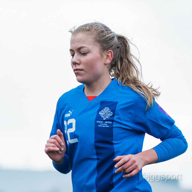 Myndaveisla frá sigri Íslands á Serbíu í gær