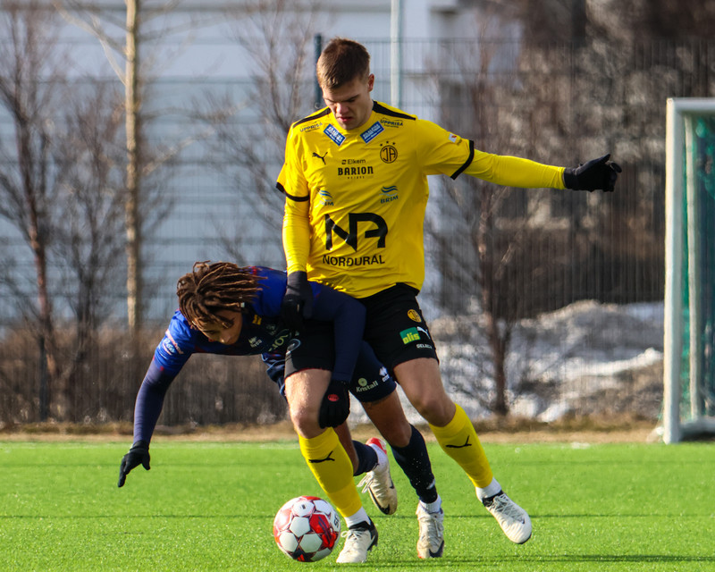 Myndaveisla 1: ÍA vann Leikni í Breiðholti