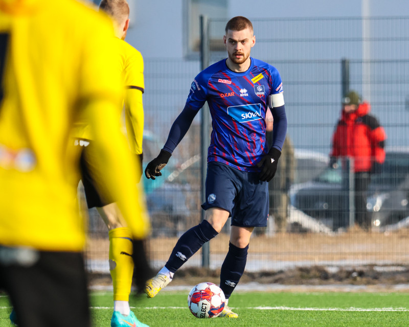 Fyrirliðinn Daði Bærings Halldórsson.