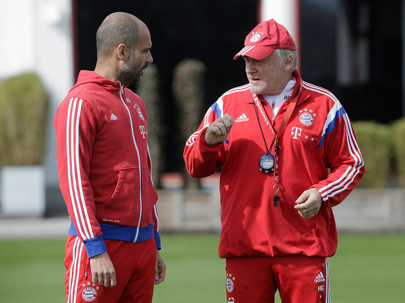 Hermann Gerland var aðstoðarmaður Pep Guardiola
