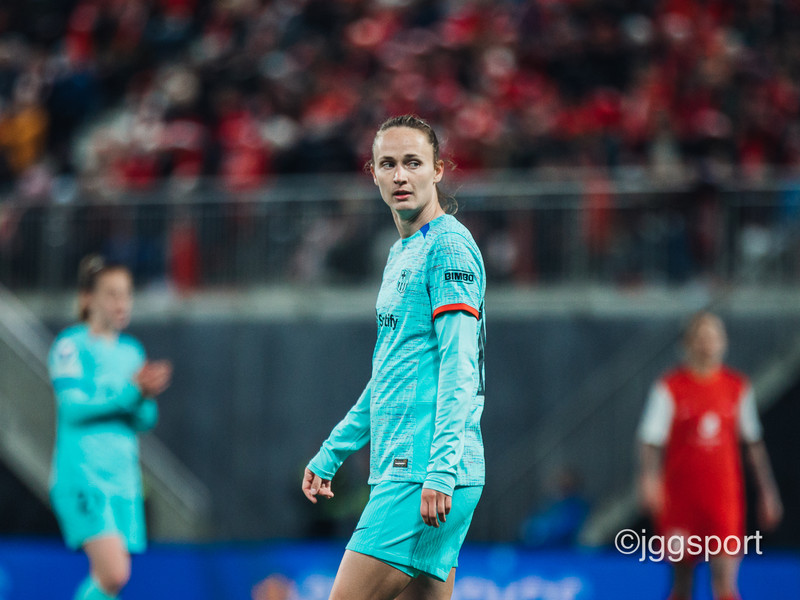 Caroline Beata Olsson skoraði eitt af mörkum Barcelona