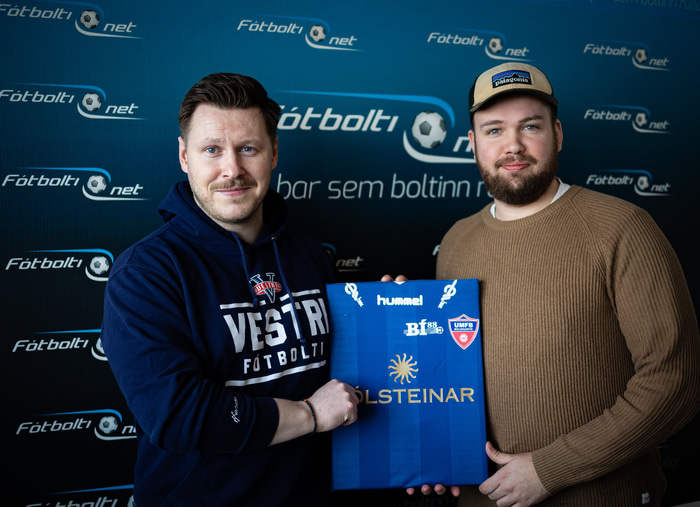 Sigurgeir Sveinn Gíslason og Aron Guðmundsson.