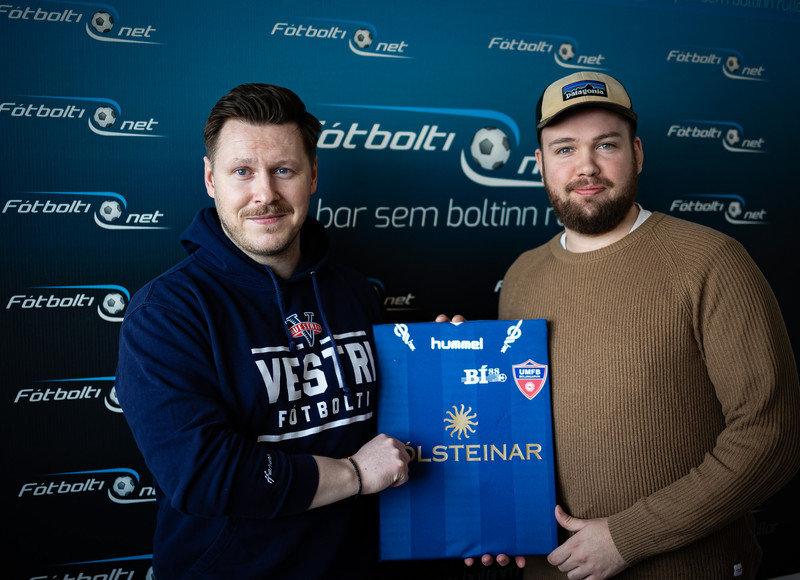 Sigurgeir Sveinn Gíslason og Aron Guðmundsson.