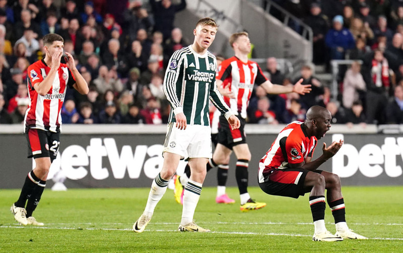Brentford var með yfirburði í leiknum.