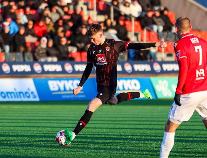 Úr leik Víkings og Vals.