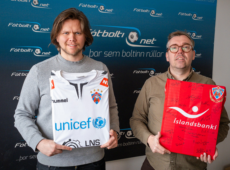 Jóhann Skúli og Jóhann Alfreð.