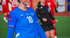 Karólína: Þarf að drífa mig inn að fagna