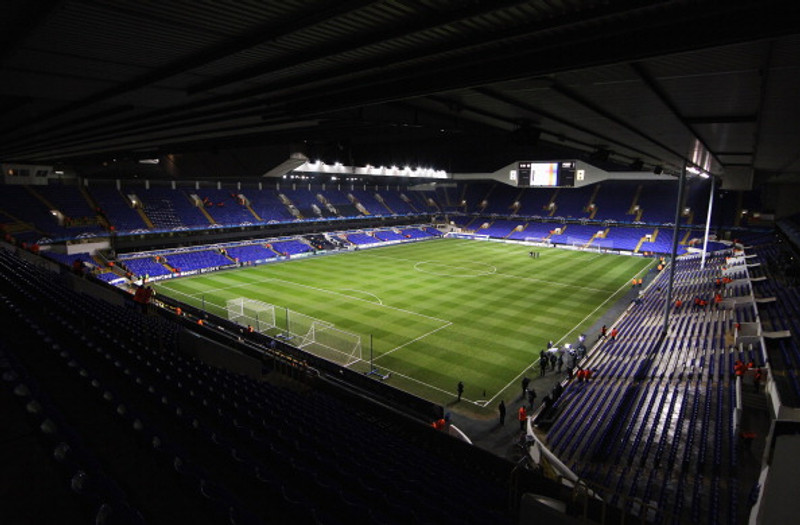 White Hart Lane, heimavöllur Tottenham.