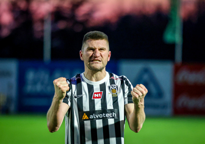 Axel Óskar skoraði annað mark KR