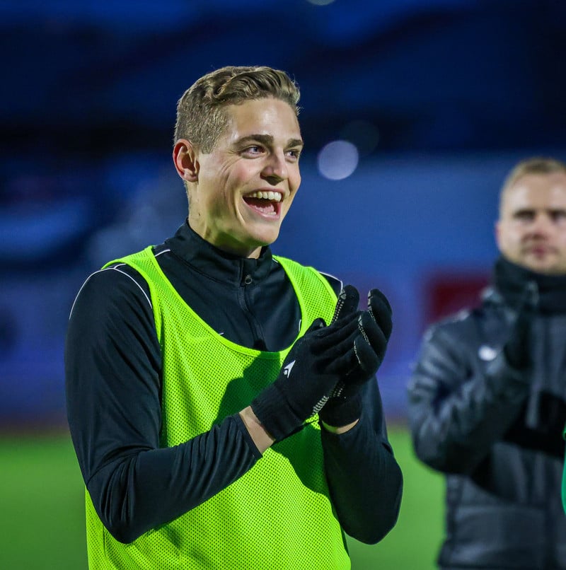 Daniel Obbekjær var hetja NSÍ.