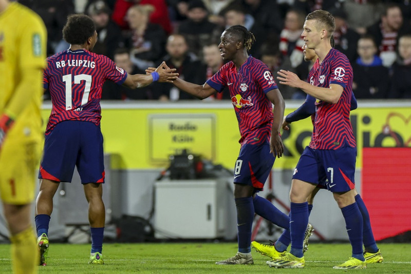 Þýskaland: Leipzig missteig sig í toppbaráttunni