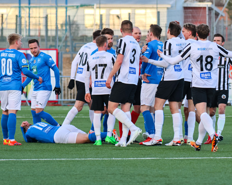 Myndaveisla: KR á toppnum eftir sigur á Stjörnunni