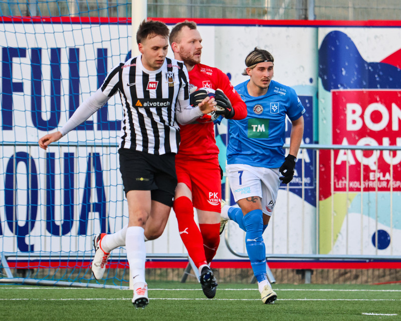 Myndaveisla: KR á toppnum eftir sigur á Stjörnunni